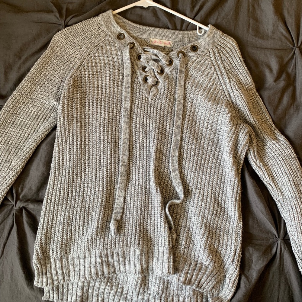 Grey sweater